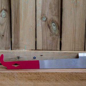 Raspador levanta quadros vermelho