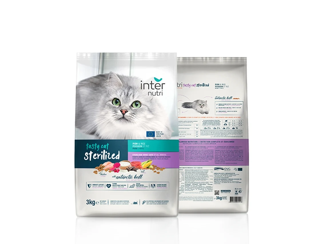 Internutri TASTY CAT Sterilized 3kg